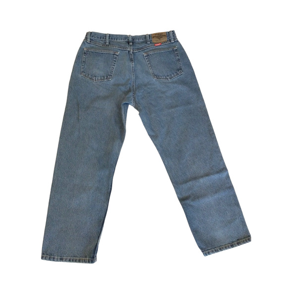 Wrangler Men’s 9760WDR Premium Five Star Jeans 36X30 Workwear Paint - Picture 4 of 13
